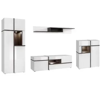 Meblościanka CROSS biała