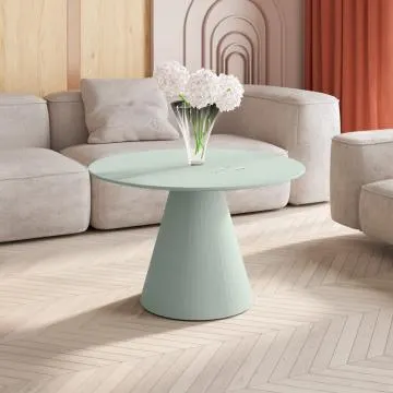 Ława okrągła PINETO MINI 80x80 miętowa