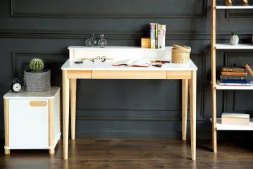 Biurko ASHME 110x56 białe