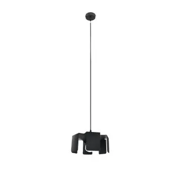 Lampa wisząca TULIP czarna