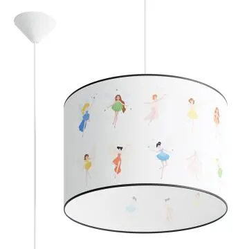 Lampa wisząca WRÓŻKI 40 biała