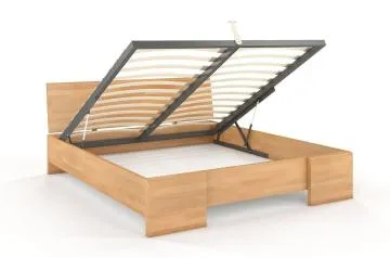 Łóżko HESSLER HIGH BC bukowe 180x200