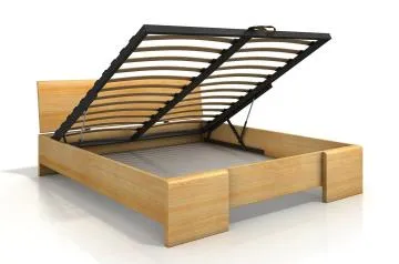 Łóżko HESSLER HIGH BC sosnowe 200x200