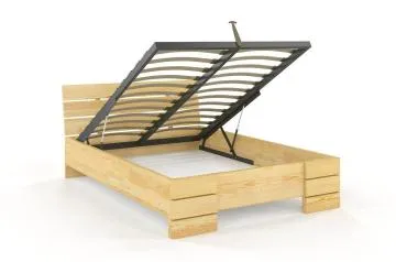 Łóżko SANDEMO HIGH BC sosnowe 200x200
