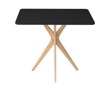 Stół CUTTI 55x80 czarny/jesion