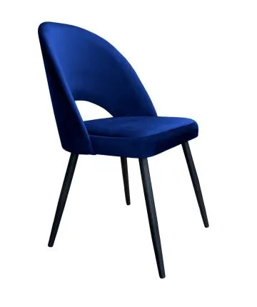 Krzesło ISKAR VELVET granatowe