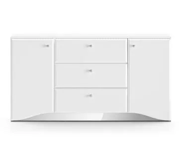 Komoda BLANC 02 2D3S 160 biały połysk