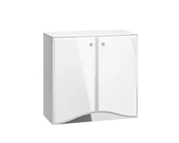 Komoda BLANC 09 2D 90cm biały połysk