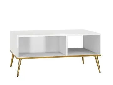 Ława GALENA 90x60 biały połysk
