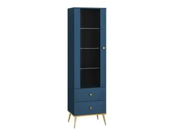Witryna wysoka BLU granatowa