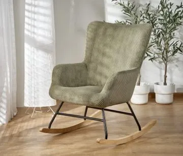 Fotel bujany BELMIRO oliwkowy