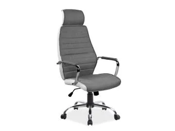 Fotel biurowy Q-035 szary