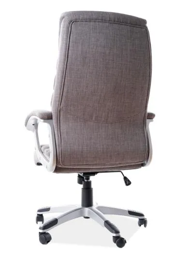 Fotel biurowy Q-087 szary tkanina