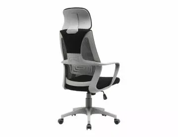 Fotel biurowy Q-095 czarny/szary
