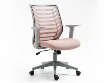 Fotel biurowy Q-320 różowy