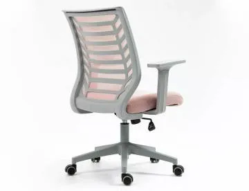 Fotel biurowy Q-320 różowy
