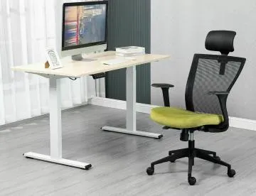 Fotel biurowy Q-328H czarny/zielony