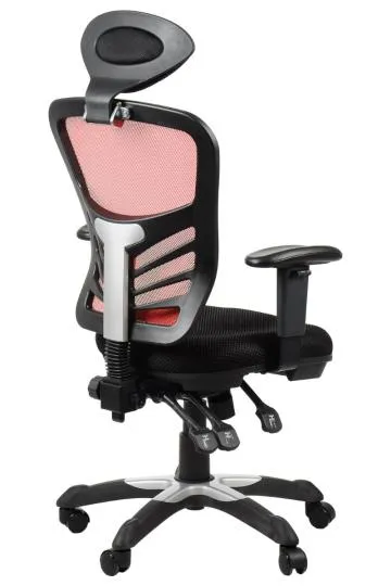 Fotel biurowy HG-0001H czerwony
