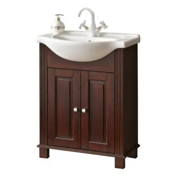 Szafka pod umywalkę RETRO 864 65 cm brązowa