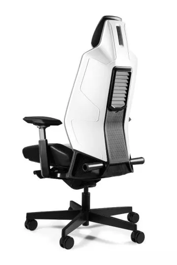 Fotel biurowy RONIN biały/szary elastomer
