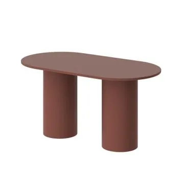 Stół ROSETO 150x80 bordowy