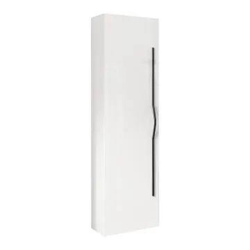 Szafka łazienkowa PILAR 1D 45x160cm biały połysk