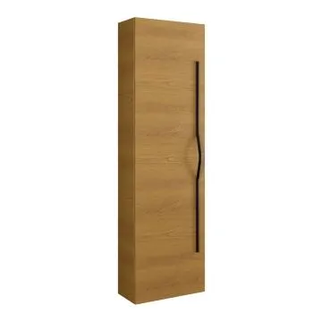 Szafka łazienkowa PILAR 1D 45x160cm dąb karmel