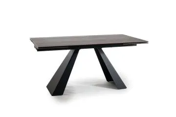 Stół rozkładany SALVADORE CERAMIC 160(240)x90 brązowy legno