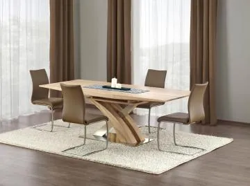 Stół rozkładany SANDOR 160(220)x90 dąb sonoma
