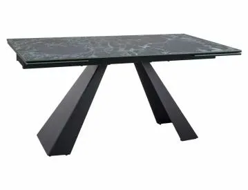 Stół rozkładany SALVADORE CERAMIC 160(240)x90 morski verde alpi