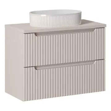 Blat łazienkowy NOVA CASHMERE 80 cm kaszmirowy mat