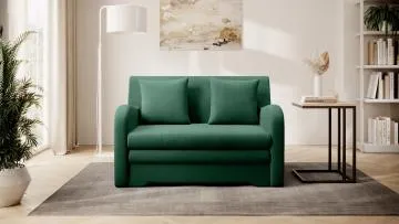 Sofa rozkładana z funkcją spania ARIO zielona