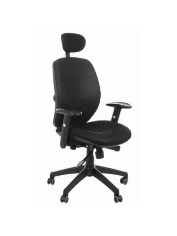 Fotel biurowy SPECTRUM HB czarny