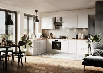 Szafka pod piekarnik 60 VITA DK60 biała połysk