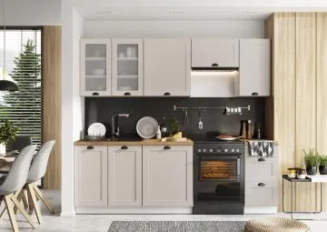 Szafka pod zlew 80 ADELE D80ZL S/1 beżowy mat