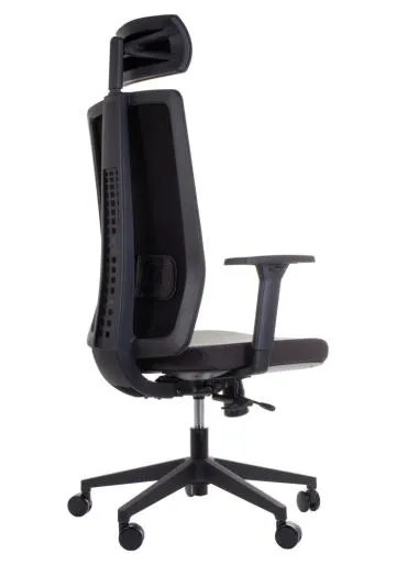Fotel biurowy ZN-807-B szary