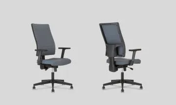 Fotel biurowy TAK TIK MESH czarny ergonomiczny