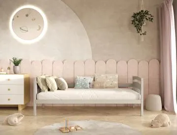 Łóżko dziecięce LILKA 200x90cm szare drewniane