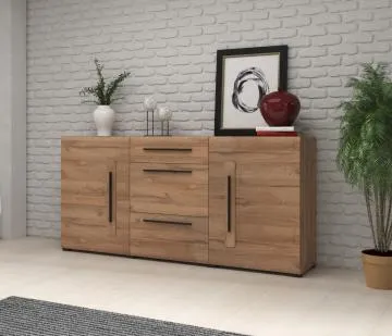 Komoda TULSA 2D3S 180 dąb