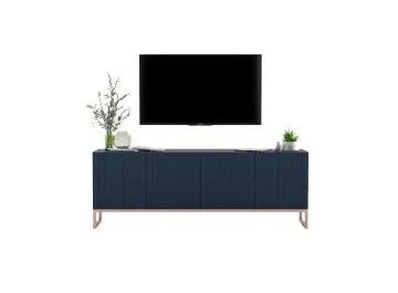 Szafka RTV TAL 150 granatowa mat