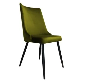 Krzesło CYPRIAN BL VELVET oliwkowe