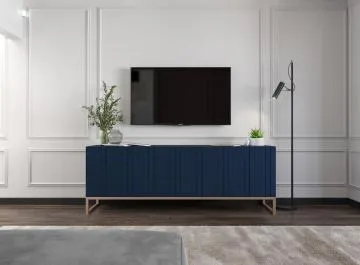 Szafka RTV TAL 150 granatowa mat