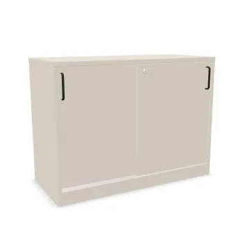 Szafka biurowa przesuwna EASY SPACE CABINET S 1.5-OH 100cm kaszmirowa zamykana