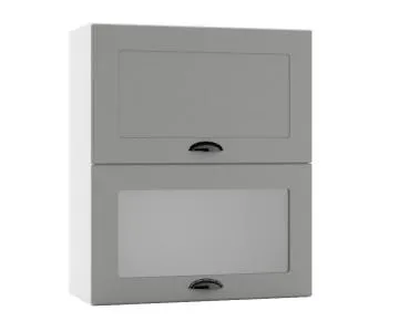 Szafka kuchenna wisząca 60 ADELE W60 GRF/2 SD szary mat