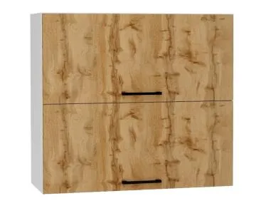 Szafka kuchenna wisząca 80 BONO W80 GRF/2 dąb złoty