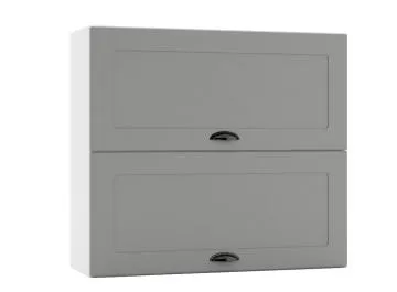 Szafka kuchenna wisząca 80 ADELE W80 GRF/2 szary mat