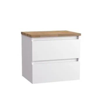 Komoda łazienkowa ARCO 60 cm biały połysk z szufladami