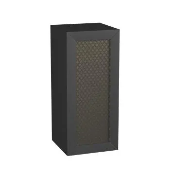 Szafka łazienkowa CHIC 35 cm czarna półmat/złota