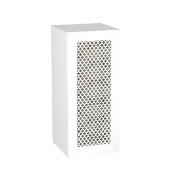 Szafka łazienkowa CHIC 35 cm biała półmat/złota
