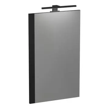 Lustro łazienkowe FOX 45.5 cm czarne